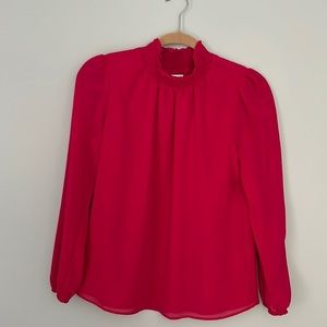 J Crew Factory Chiffon Blouse